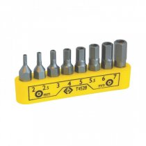 CK T4528 Screwdriver Bit Set/8 - Hex TP