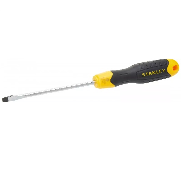 Stanley STA064916 Cushion Grip Screwdriver Flared Tip 5.5 x 100mm