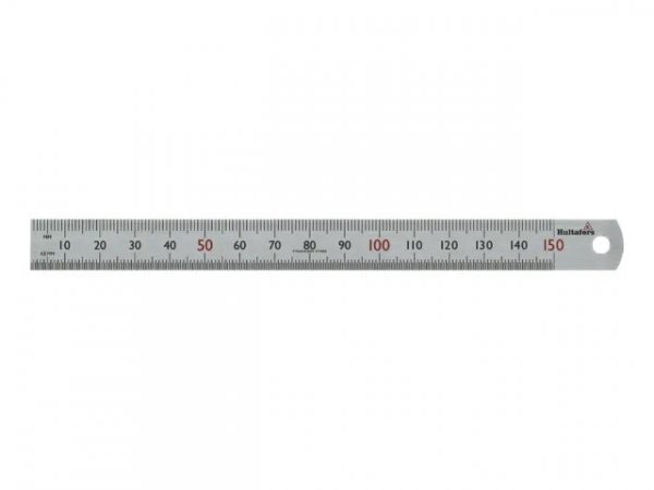 Hultafors HUL554003 STL 150 Stainless Steel Ruler 150mm