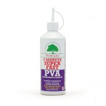 Wudcare WUD13356 5 Minute Super Fast PVA Woodworking Adhesive - 500ml