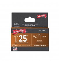 Arrow 257 T25 Staples 11mm (7/16in) Box 1000