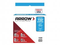 Arrow ARRT5038S T50 Staples 10mm (3/8in) (Box 1250)