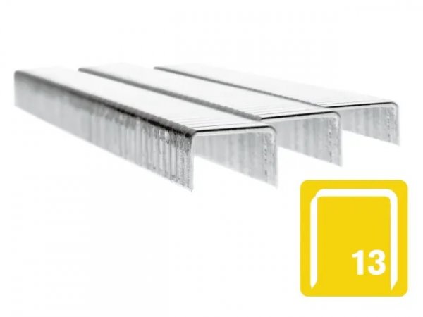 Rapid RPD136 13/6 6mm Galvanised Staples (Box 5000)