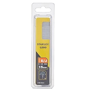 Stanley STA0SWKBN062 SWKBN Brad Nail 15mm SWKBN062 (Pack 1000)