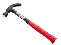 Estwing ESTE320CRED E3/20C Curved Claw Hammer - Red Vinyl Grip 560g (20oz)