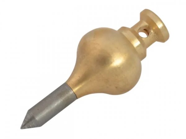 Monument MON247 247X Brass Plumb Bob 71g (2.1/2oz) Size 0