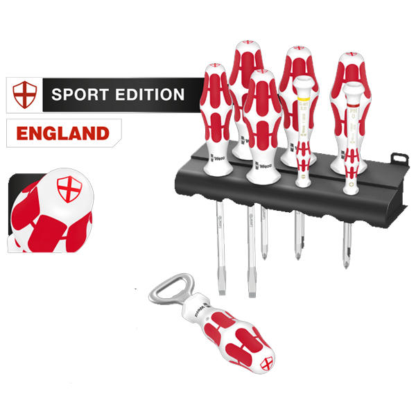 Wera Sport Edition 8pc Screwdriver Set - ENGLAND