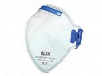 Scan SCAPPEP2FF Fold Flat Disposable Mask FFP2 Protection (Pack 3)