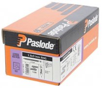 Paslode 141256 2.8 x 51mm Galv-Plus D-Head IM350+ Ring Shank Nails x 1,100 Pieces and 1 Fuel Cell