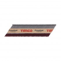 Timco CBRT50 FirmaHold Angled Collated Clipped Head Framing Nails - Trade Pack - Ring Shank - Bright 2.8 x 50mm