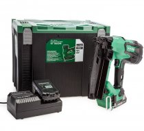 Hikoki NT1865DM 18V 16GA Brushless Straight Finish Nailer (2 x 3.0Ah Batteries)