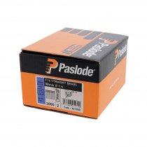 Paslode 921589 IM65F16 Electro Galvanised Straight Brad 1.6 x 38mm and Fuel Cells