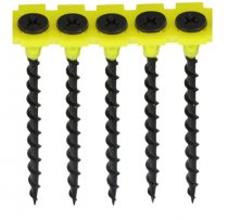 Timco 00035COLDYS Collated Drywall Screws PH Bugle Coarse Thread Black 35 x 3.5mm