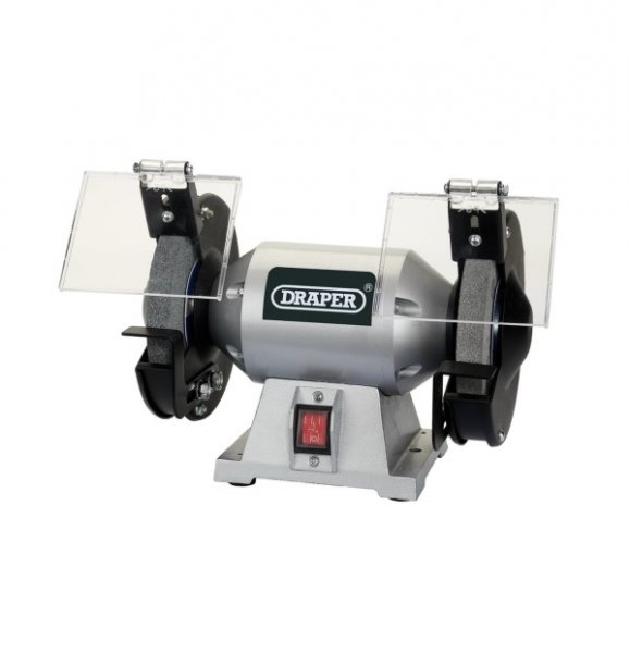 Draper 66804 Bench Grinder, 150mm, 250W