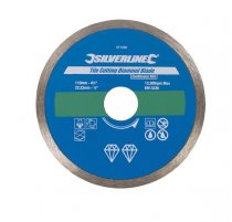 Silverline 571499 Tile Cutting Diamond Blade 110 x 22.23 mm