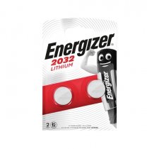 Energizer ENG2032B2 CR2032 Coin Lithium Battery (Pack 2)