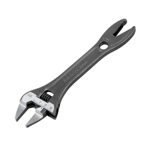 Bahco BAH31T 31-T Thin Jaw Adjustable Spanner with Serrated Pipe Jaws