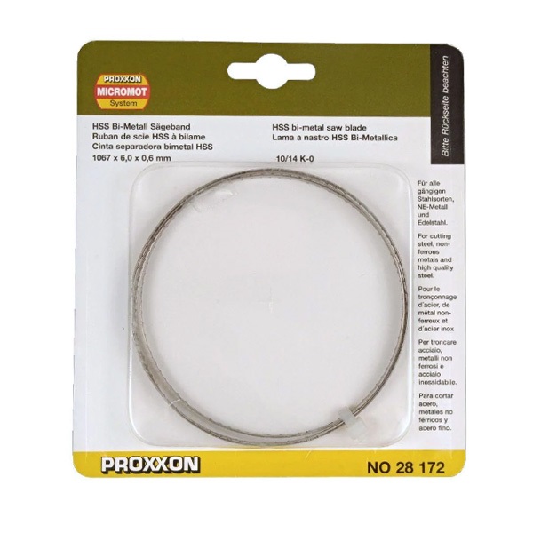 Proxxon 28172 Bimetal Band Saw Blade