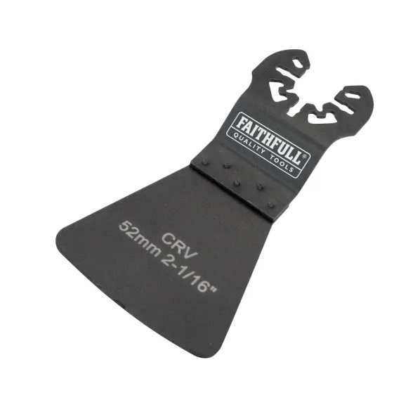 Faithfull FAIMFSCR52 Multi-Functional Tool Flexible CrV Scraper 52mm