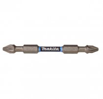 Makita E-06292 Torsion Screw Bit Impact Premier PZ2 65 mm Double-end 1/4" 2 Pcs