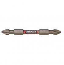 Makita E-06286 Torsion Screw Bit Impact Premier PH2 65 mm Double-end 1/4" 2 Pcs