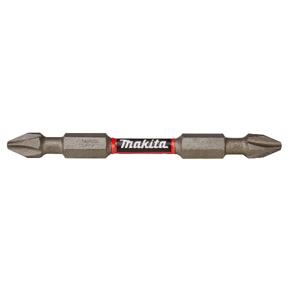 Makita E-06286 Torsion Screw Bit Impact Premier PH2 65 mm Double-end 1/4" 2 Pcs