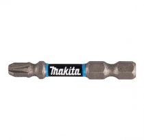 Makita E-03311 Torsion Screw Bit Impact Premier PZ3 50mm 1/4″ 2 Pcs