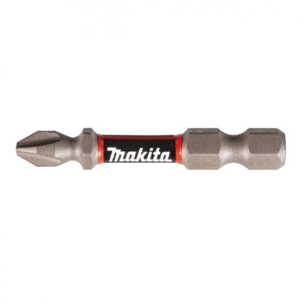 Makita E-03274 Torsion Screw Bit Impact Premier PH2 50mm 1/4" 2 Pcs