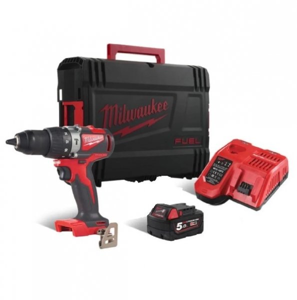 Milwaukee M18 CBLPD-501C 18V Brushless Combi Drill