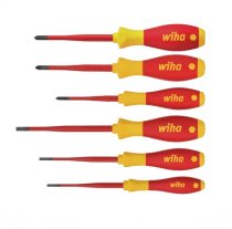 Wiha XMS24VDESLIM SoftFinish Electric Screwdriver Set 6 Piece