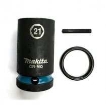 Makita E-23400 Impact Black Impact Socket 1/2″ SQ 21x52mm