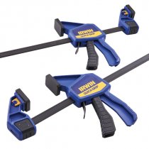 Irwin XMS24CLAMPS 300mm (12″) Quick Change Bar Clamp Twin Pack