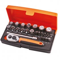 Bahco XMS24SS14 1/4″ Drive Socket Set