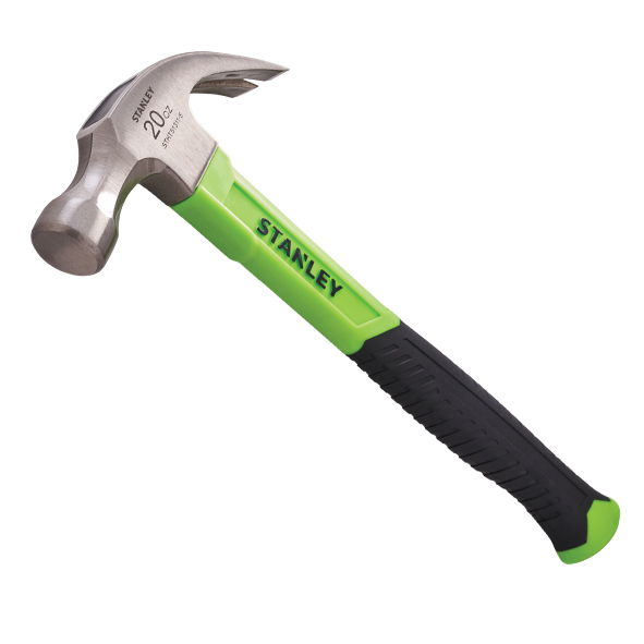 Stanley XMS24HAMMER Hi-Vis Claw Hammer 567g (20oz)