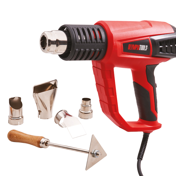 OlympiaTools XMS24HEATGUN 2000W Heat Gun With 5 Accessories