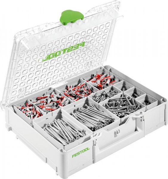 Festool 577353 Systainer³ Organiser SYS3 ORG M 89 SD With Screws & Accessories