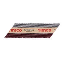 Timco CBRT90 FirmaHold Collated Clipped Head Nails - Trade Pack - Plain Shank - Bright 3.1 x 90