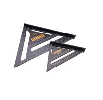 DeWalt XMS25SQTWIN 175mm (7inch) and 300mm (12 inch) Rafter Square Twin Pack DeWalt XMS25SQTWIN 175mm (7inch) and 300mm (12 inch) Rafter Square Twin Pack