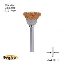 Dremel 536 Cup Shape Brass Brush - Pack of 2